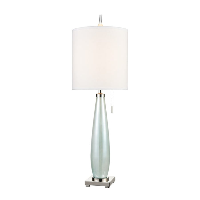 Atlas Lighting Confection 41'' High 1Lt Table Lamp, Green/White