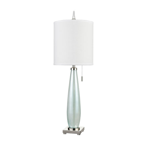 Atlas Lighting Confection 41'' High 1Lt Table Lamp, Green/White
