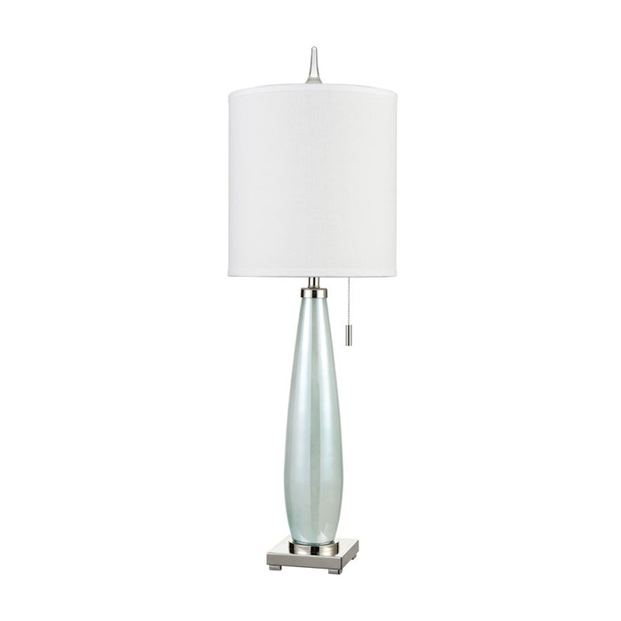 Atlas Lighting Confection 41'' High 1Lt Table Lamp, Green/White