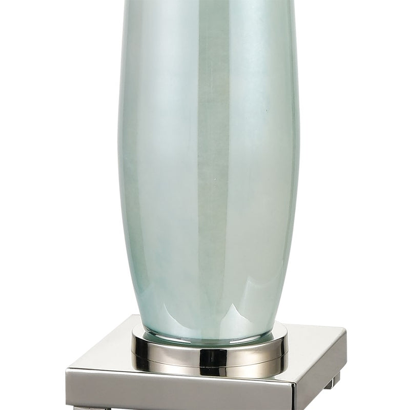 Atlas Lighting Confection 41'' High 1Lt Table Lamp, Green/White