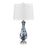 Atlas Cordelia Sound 30''H 1Lt Table Lamp Set of 2, Blue/WH