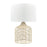 Atlas Lighting Crawford Cove 26''H 1Lt Table Lamp, Natural/White