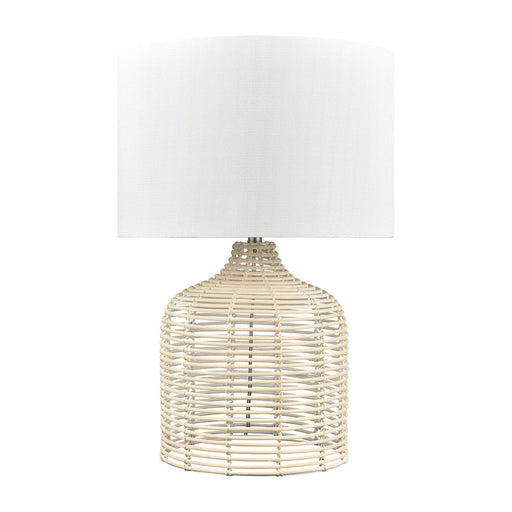 Atlas Lighting Crawford Cove 26''H 1Lt Table Lamp, Natural/White