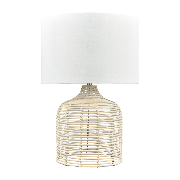 Atlas Lighting Crawford Cove 26''H 1Lt Table Lamp, Natural/White