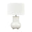 Atlas Lighting Delia 21'' High 1Lt Table Lamp, White/White