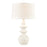 Atlas Lighting Depiction 32''H 1Lt Table Lamp, Matte White/White