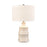 Atlas Lighting Dorin 25.5'' High 1Lt Table Lamp, White Glazed/White
