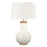 Atlas Lighting Elinor 32'' High 1Lt Table Lamp, White/White