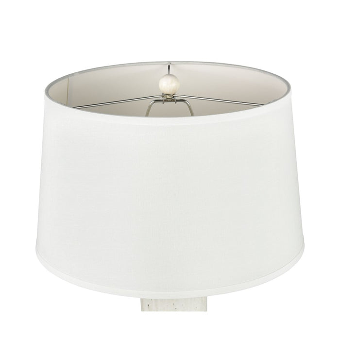 Atlas Lighting Elinor 32'' High 1Lt Table Lamp, White/White