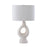 Atlas Lighting Fenimore 27'' High 1Lt Table Lamp, White/White