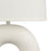 Atlas Lighting Flection 25'' High 1Lt Table Lamp, White/White