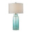 Atlas Lighting Bottle 30'' High 1Lt Table Lamp, Seafoam Green/White