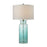 Atlas Lighting Bottle 30'' High 1Lt Table Lamp, Seafoam Green/White