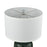 Atlas Lighting Goodell 27.5''H 1Lt Table Lamp, Green Glaze/White