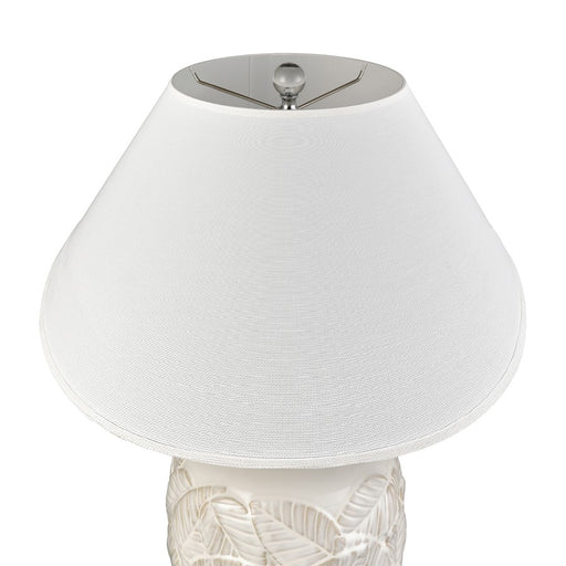 Atlas Lighting Goodell 27.5''H 1Lt Table Lamp, White Glazed/White