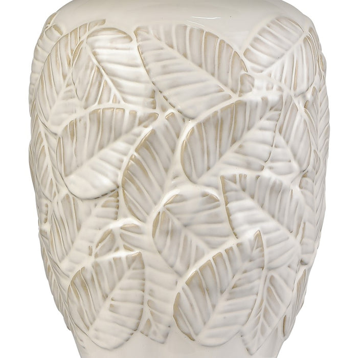 Atlas Lighting Goodell 27.5''H 1Lt Table Lamp, White Glazed/White