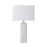 Atlas Lighting Hale 22.5'' High 1Lt Table Lamp, White/White