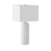 Atlas Lighting Hale 22.5'' High 1Lt Table Lamp, White/White