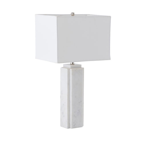 Atlas Lighting Hale 22.5'' High 1Lt Table Lamp, White/White