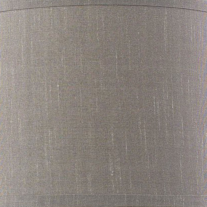 Atlas Lighting Hammered Chrome 21.5''H 1Lt Table Lamp, Chrome/Gray