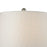 Atlas Lighting Hammered Glass 27'' High 1Lt Table Lamp, Blue/White