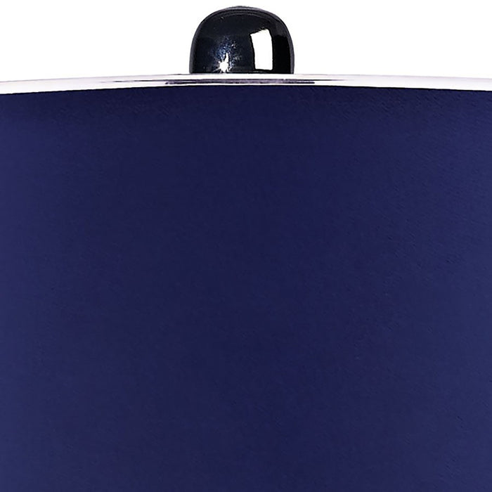 Atlas Lighting Helensburugh 34'' High 1Lt Table Lamp, Navy/Blue