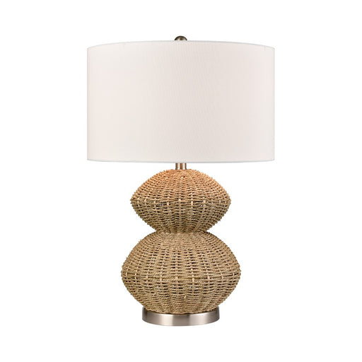 Atlas Lighting Helia 27'' High 1Lt Table Lamp, Natural/White
