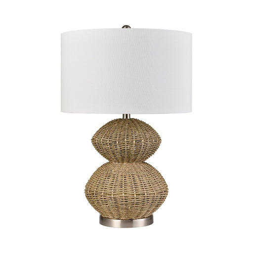 Atlas Lighting Helia 27'' High 1Lt Table Lamp, Natural/White