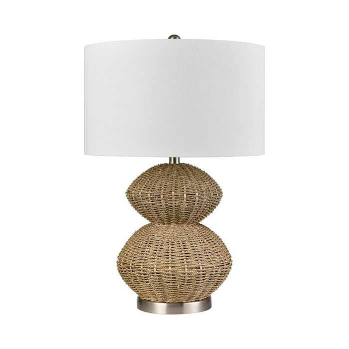 Atlas Lighting Helia 27'' High 1Lt Table Lamp, Natural/White