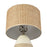 Atlas Lighting Hobart 20'' High 1Lt Table Lamp, White/Natural