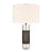 Atlas Lighting Journey 30'' High 1Lt Table Lamp, Black/White