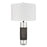 Atlas Lighting Journey 30'' High 1Lt Table Lamp, Black/White