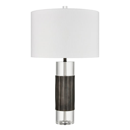 Atlas Lighting Journey 30'' High 1Lt Table Lamp, Black/White