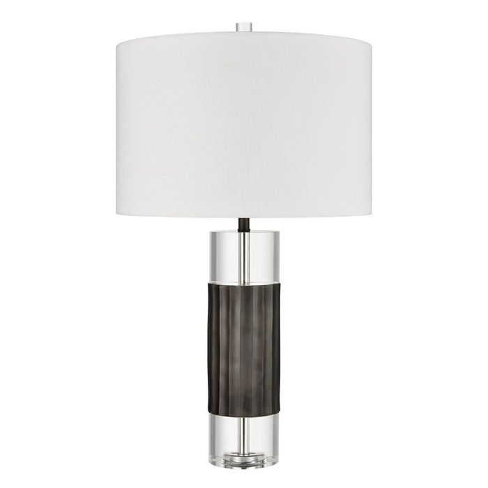 Atlas Lighting Journey 30'' High 1Lt Table Lamp, Black/White