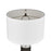 Atlas Lighting Journey 30'' High 1Lt Table Lamp, Black/White