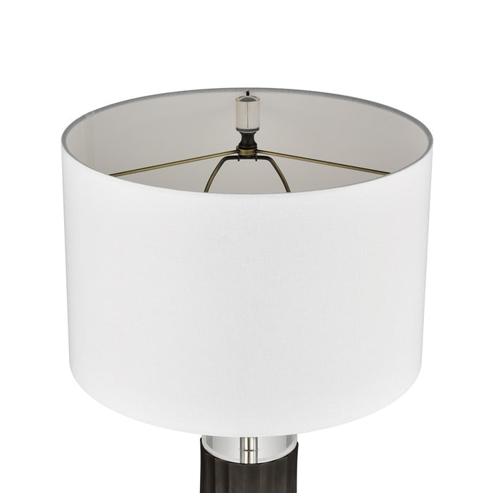 Atlas Lighting Journey 30'' High 1Lt Table Lamp, Black/White