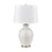 Atlas Lighting Junia 28''H 1Lt Table Lamp Set of 2, White/White