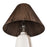Atlas Lighting Kirkover 26'' High 1Lt Table Lamp, White Glaze/Brown