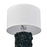 Atlas Lighting Larkin 25'' High 1Lt Table Lamp, Green Glazed/White