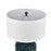 Atlas Lighting Larkin 27.5'' High 1Lt Table Lamp, Green Glaze/White