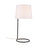 Atlas Lighting Loophole 29''H 1Lt Table Lamp, Oiled Bronze/White