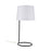 Atlas Lighting Loophole 29''H 1Lt Table Lamp, Oiled Bronze/White