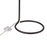 Atlas Lighting Loophole 29''H 1Lt Table Lamp, Oiled Bronze/White