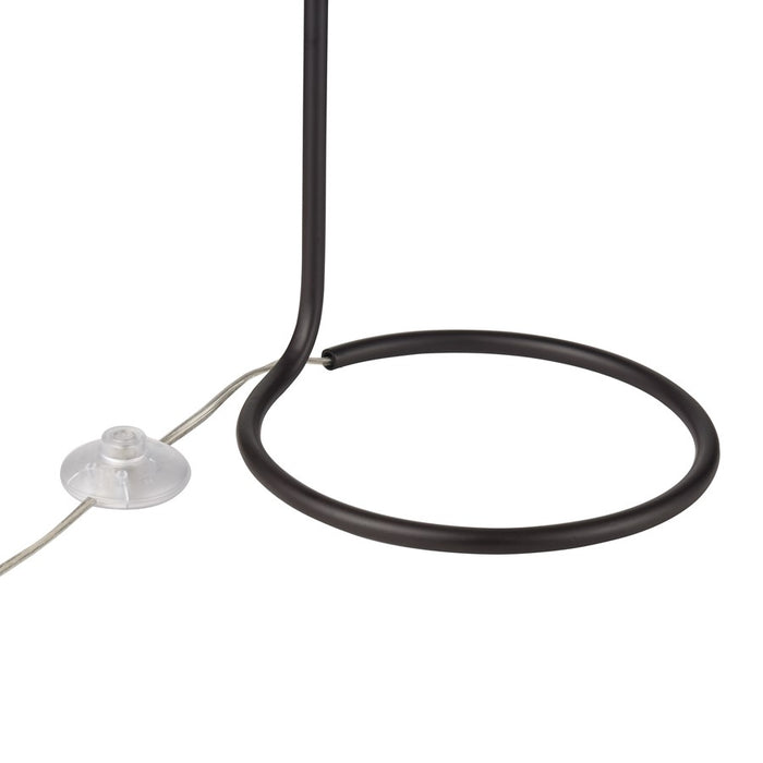 Atlas Lighting Loophole 29''H 1Lt Table Lamp, Oiled Bronze/White