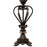 Atlas Lighting Lyon 34'' High 1Lt Table Lamp, Bronze/Beige