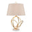 Atlas Lighting Morely 26'' High 1Lt Table Lamp, Gold Leaf/Brown
