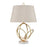 Atlas Lighting Morely 26'' High 1Lt Table Lamp, Gold Leaf/Brown