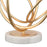 Atlas Lighting Morely 26'' High 1Lt Table Lamp, Gold Leaf/Brown