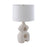 Atlas Lighting Neptune 26'' High 1Lt Table Lamp, Dry White/White