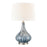Atlas Lighting Northcott 28'' High 1Lt Table Lamp, Blue/White
